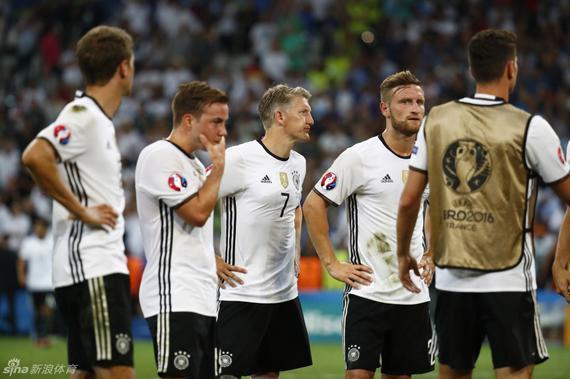 本场是德国队在本届杯赛第一次不是获胜的热门
