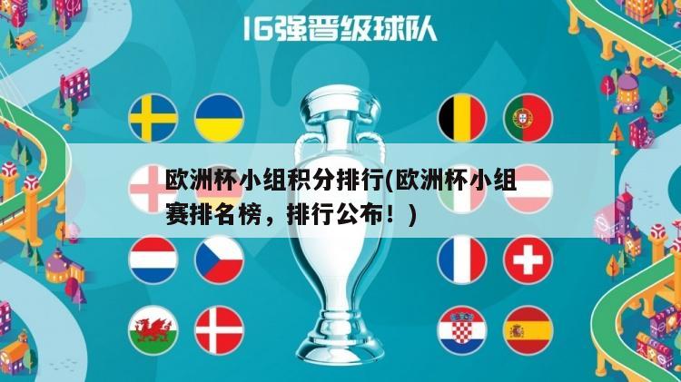 欧洲杯小组积分排行(欧洲杯小组赛排名榜，排行公布！)